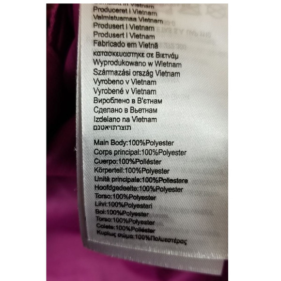 Pearl Izumi Cycling Biking Majenta Pink Full Zip Pocket Women's Jacket L - Picture 7 of 7